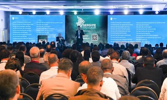 Plenária do Sergipe Oil & Gas 2026 no Centro de Convenções AM Malls em Aracaju