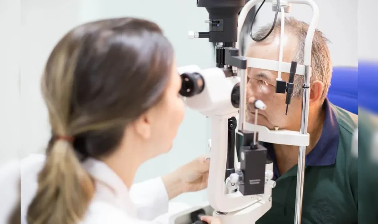 Mutirão oferece exames gratuitos de glaucoma no interior da Bahia.