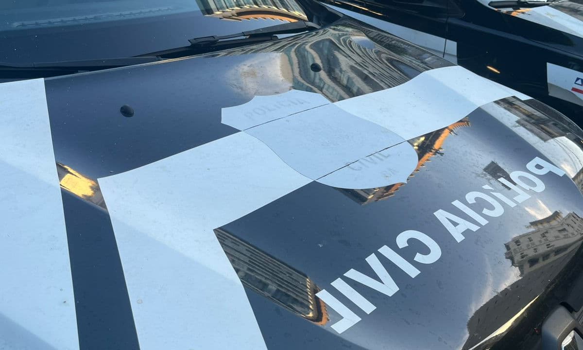 Viatura da Polícia Civil da Bahia em operação contra o tráfico de drogas