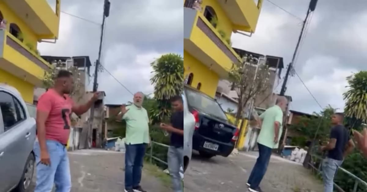 Rua do bairro da Liberdade, em Salvador, Bahia