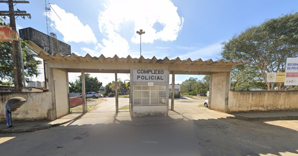 Fachada de delegacia da Polícia Civil na região de Itabuna, Bahia