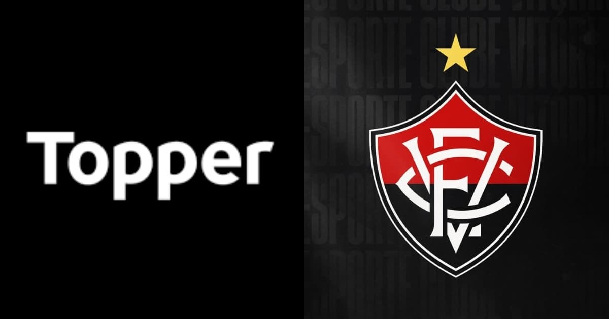 Camisa do Esporte Clube Vitória com marca Topper