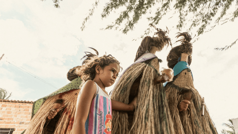 Fotografia de comunidade indígena alagoana da exposição Originários, de Rama Costa