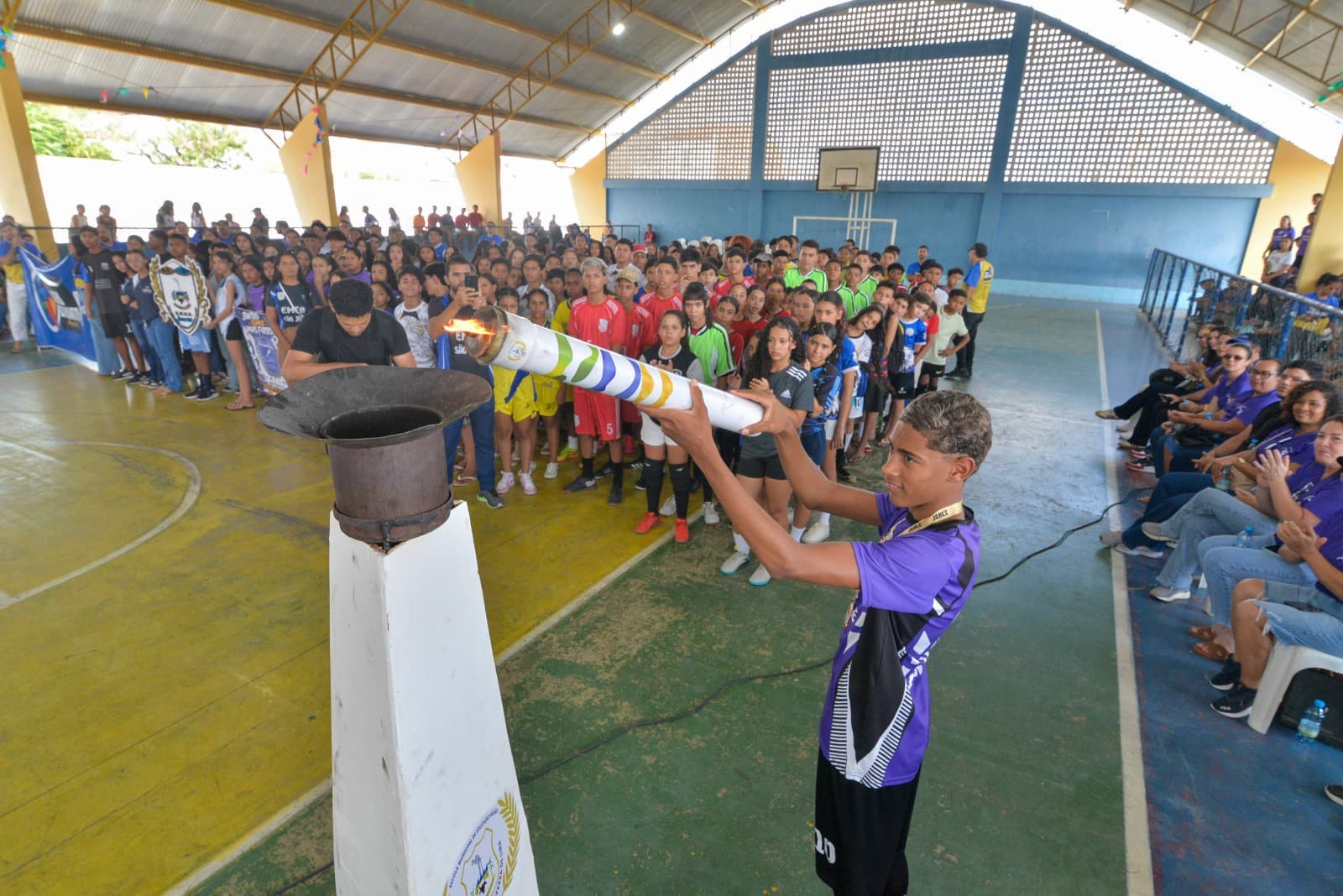 Dez escolas da rede municipal disputam sete modalidades esportivas até esta sexta-feira (21) na cidade alagoana