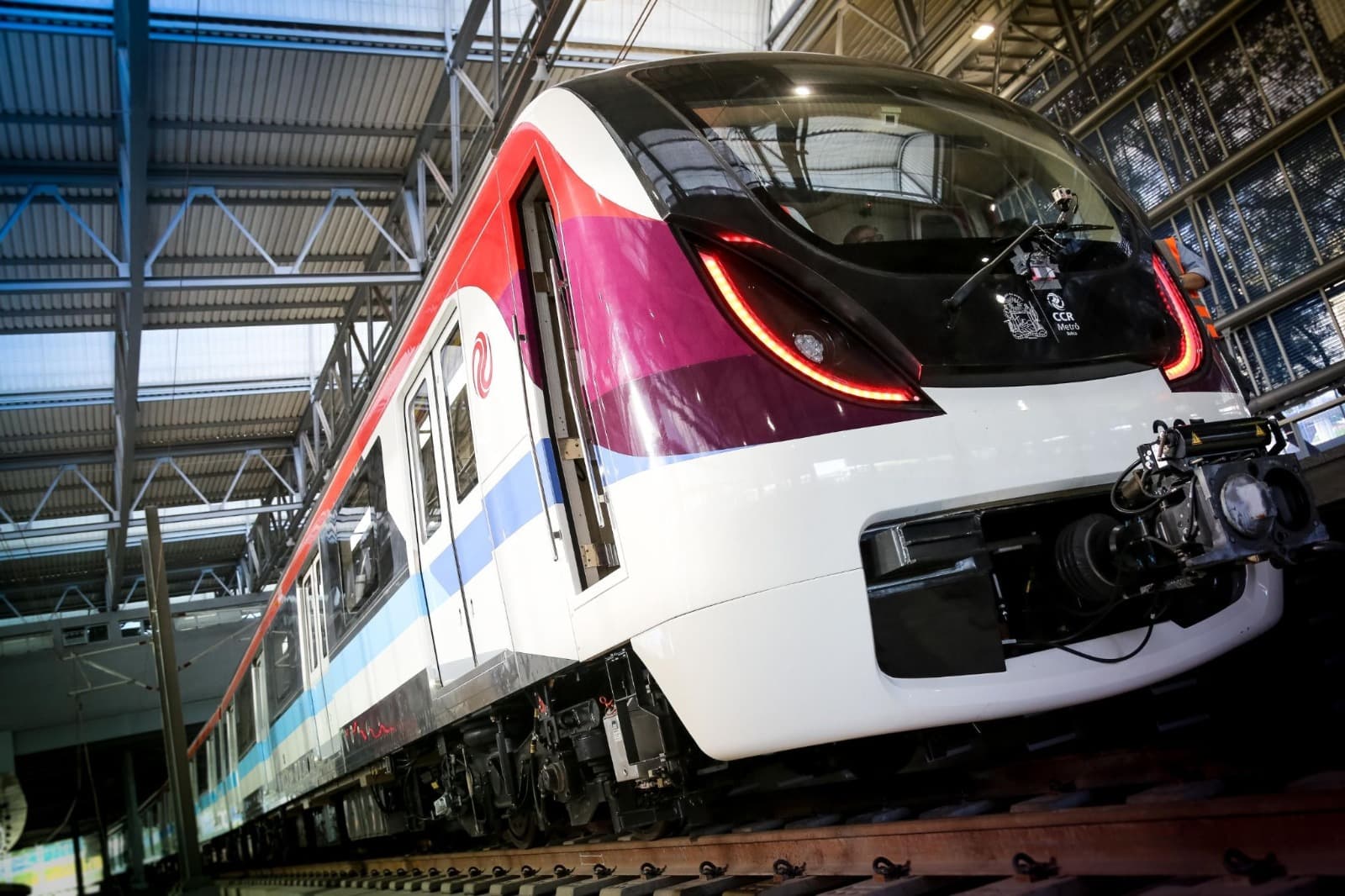 Estação de metrô em Salvador durante operação especial para show na Arena Fonte Nova