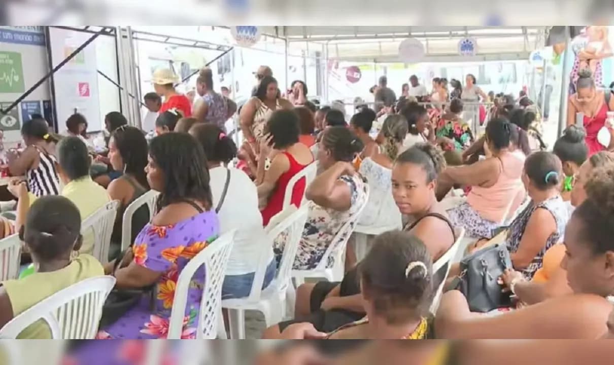 Cerca de 4 mil procedimentos gratuitos no Mutirão Bahia Meio Dia, na Ilha de Itaparica.