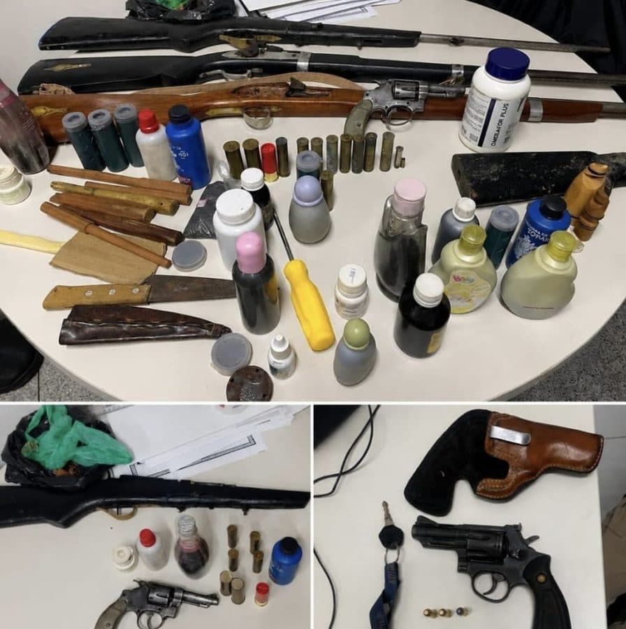 Viatura da Polícia Militar da Bahia durante patrulhamento em área rural de Paulo Afonso