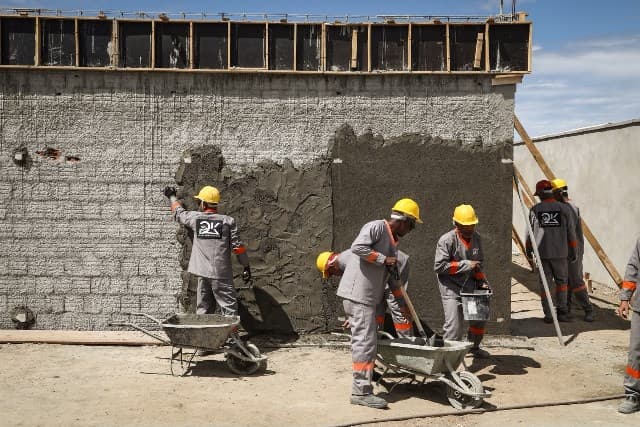 Canteiro de obras de Complexo da Polícia Científica no Sertão pernambucano