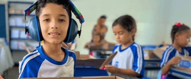 Sala de aula de escola municipal em Paulo Afonso