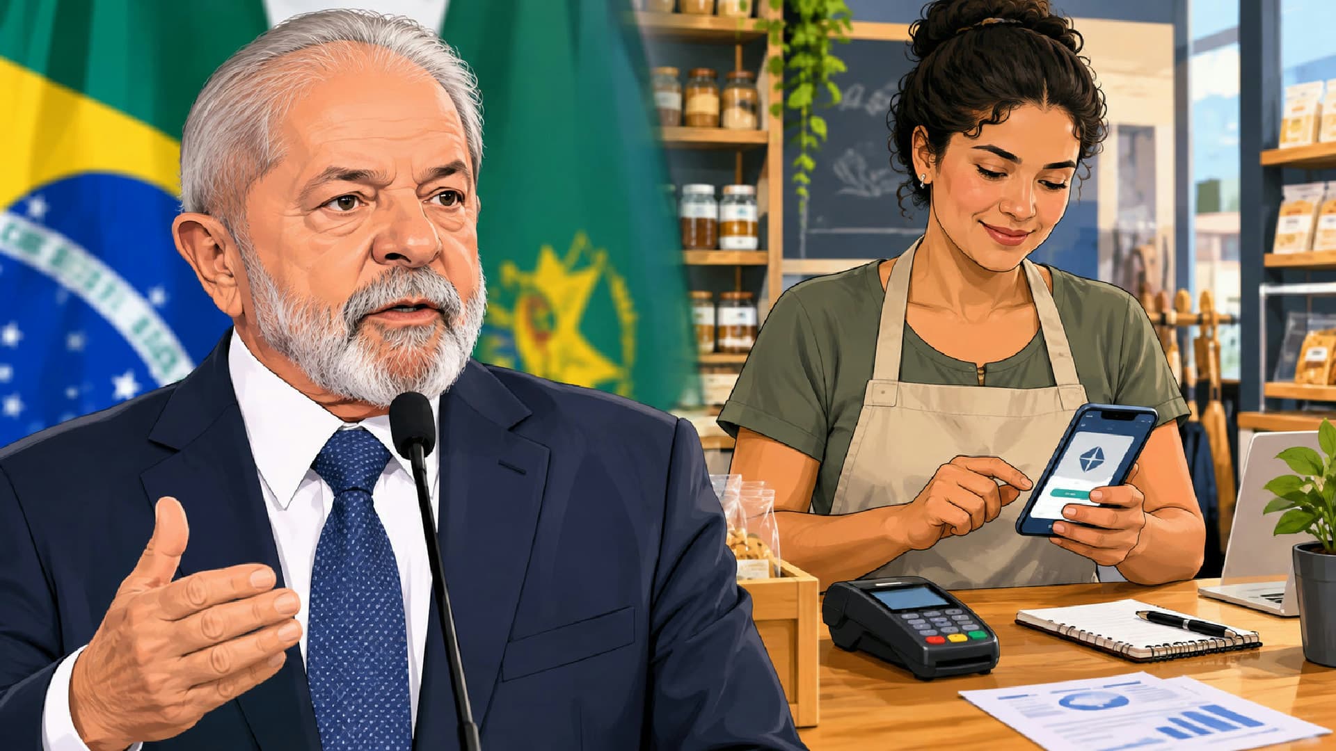 Imagem gerada por IA.