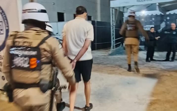 Câmeras da Plataforma de Observação Elevada (POE) da SSP-BA em operação durante festa junina na Bahia
