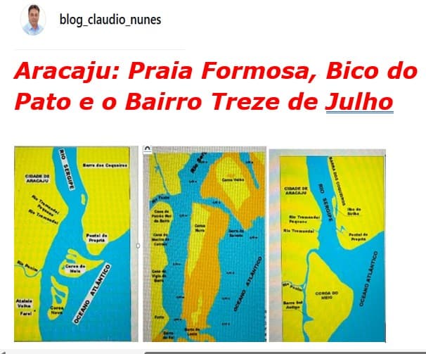 Orla do bairro Treze de Julho com mangue às margens do rio Sergipe em Aracaju