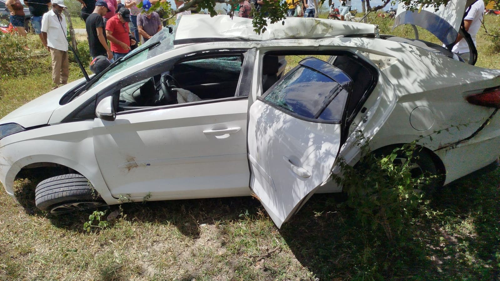 Rodovia AL-140 no Alto Sertão de Alagoas, trecho de Inhapi onde ocorreu capotamento fatal