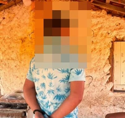 Viaturas de polícia civil e militar em operação conjunta no sertão nordestino