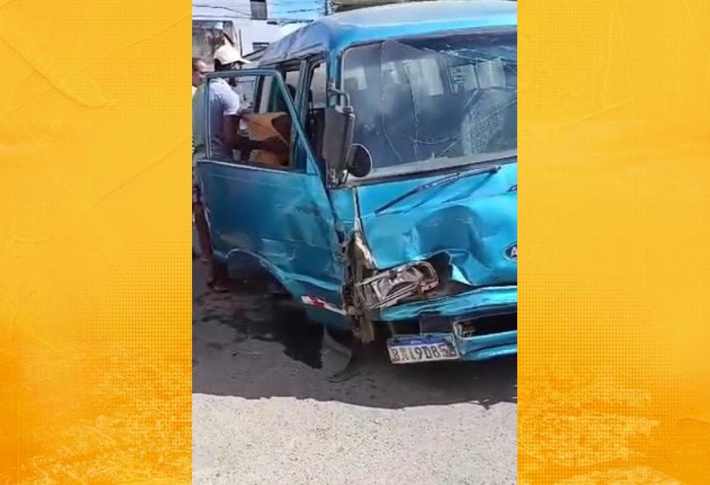 Rua do centro de Mutuípe, Bahia, onde ocorreu acidente com tópic desgovernada