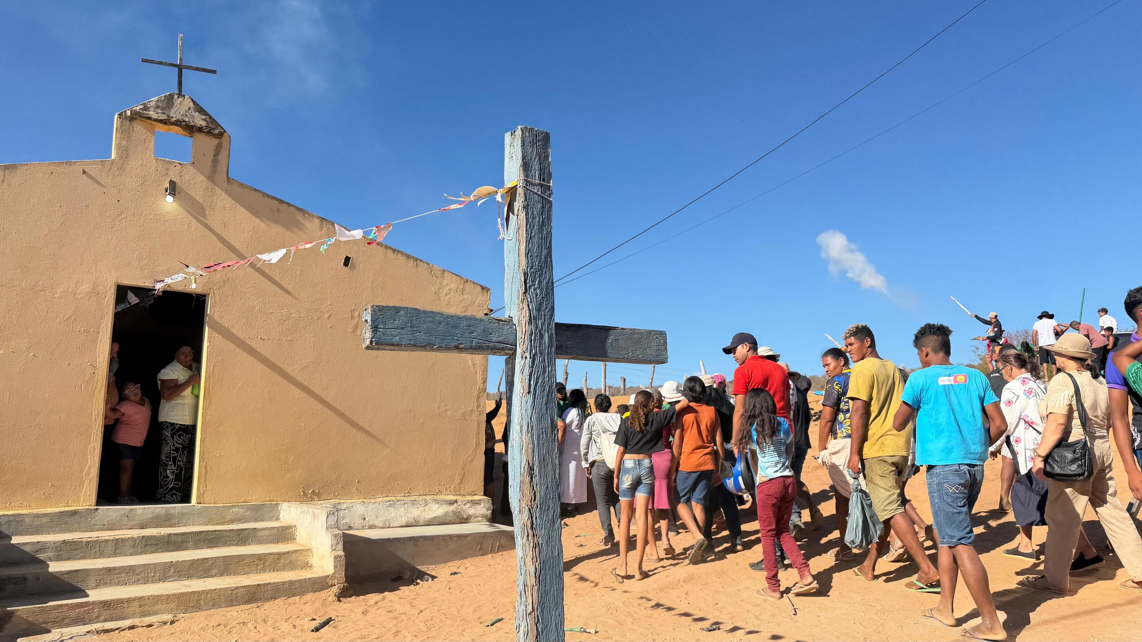 Comunidade de Baixa do Chico celebra Festejo de São Roque com missa, procissão e evento cultural