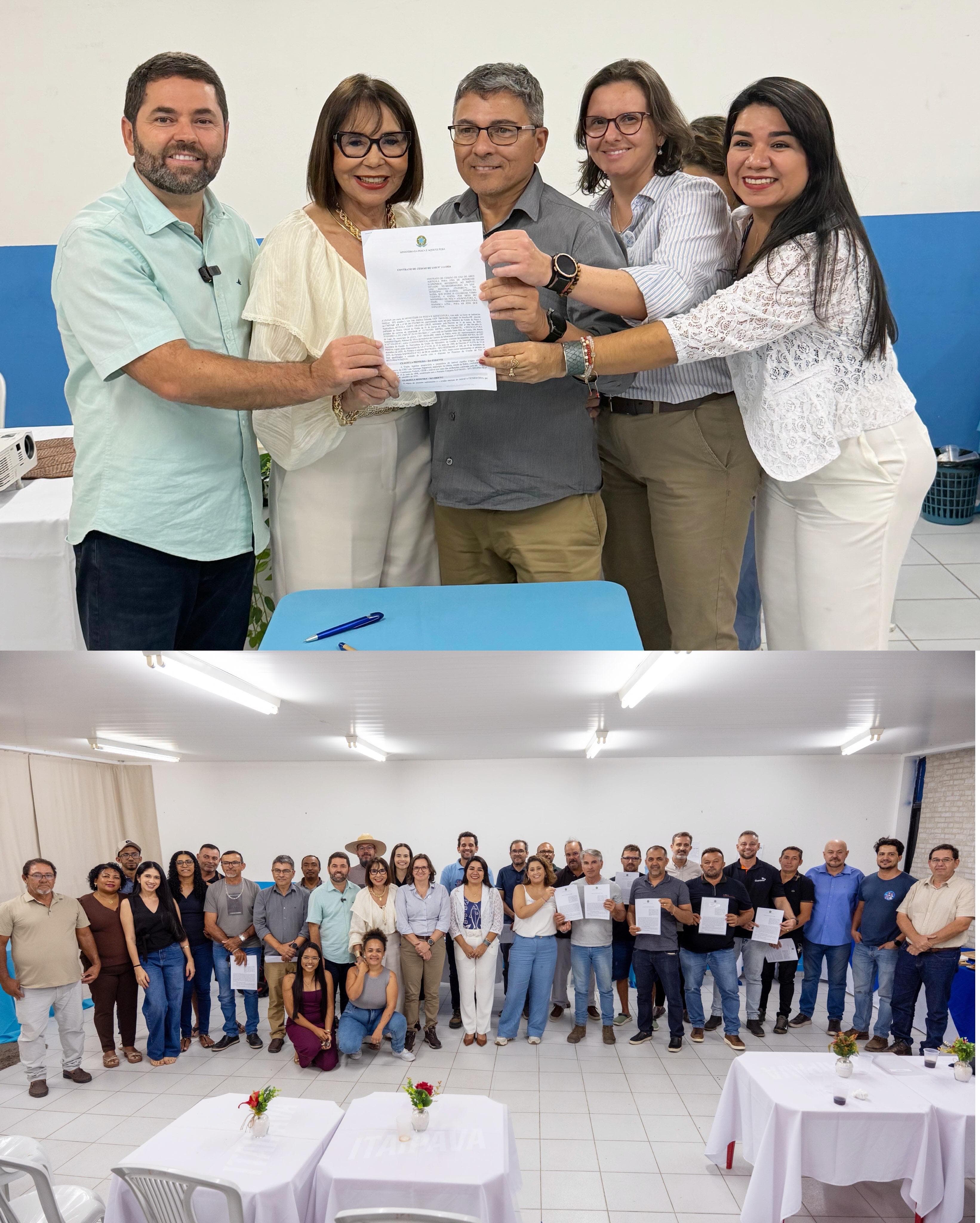 Glória entrega 25 contratos de uso das águas da União para fortalecer a aquicultura no município