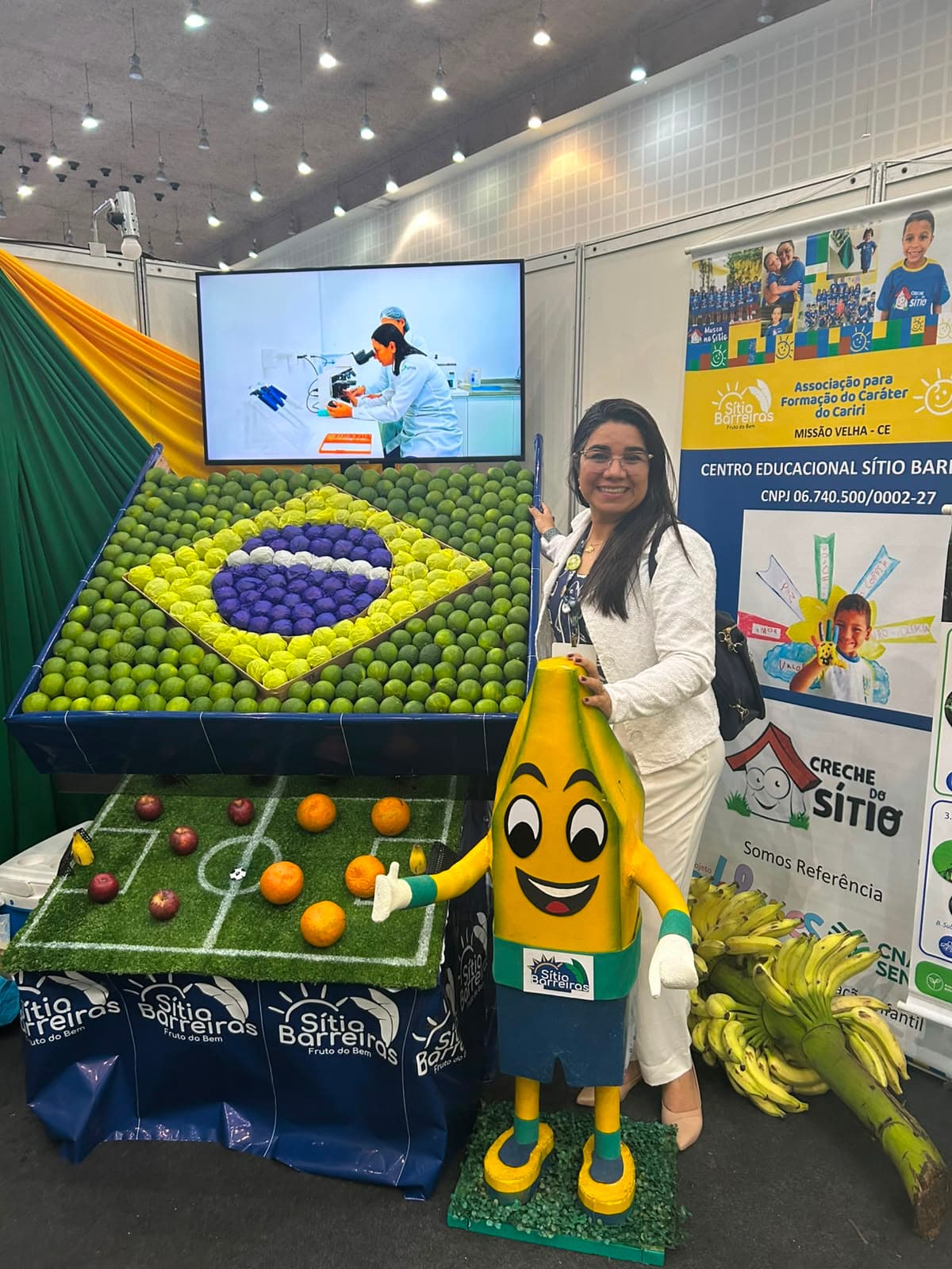 Glória apresenta experiência em aquicultura na PEC Brasil, em Fortaleza