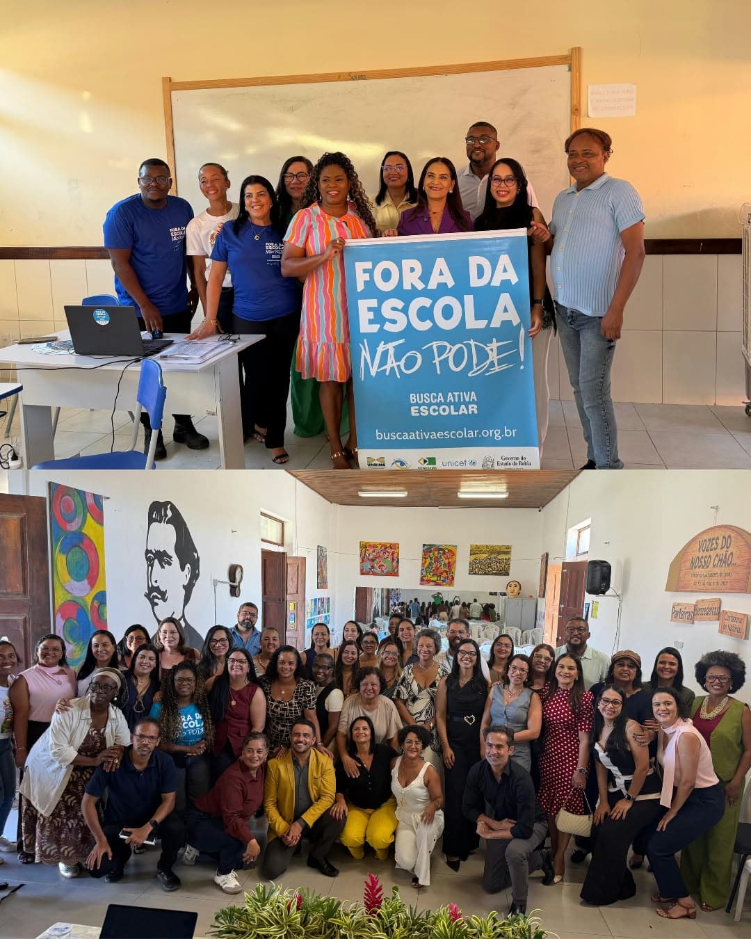 Equipe da Educação de Glória participa de formação promovida pela UNDIME-BA em Castro Alves