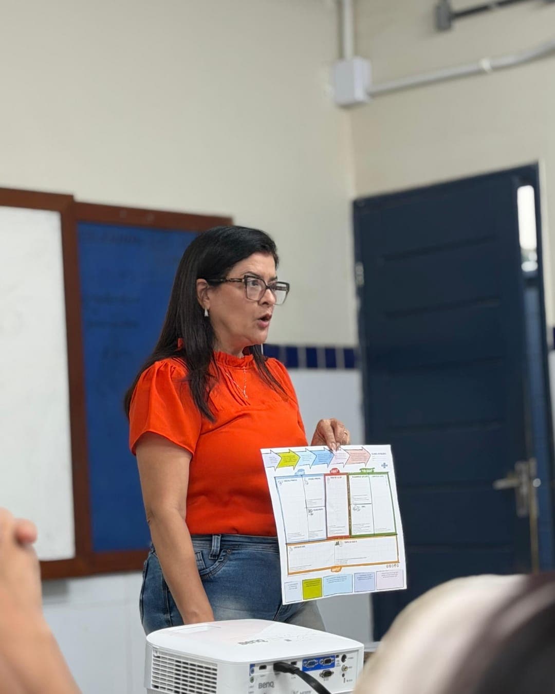 Glória realiza encontro pedagógico sobre educação empreendedora com o SEBRAE