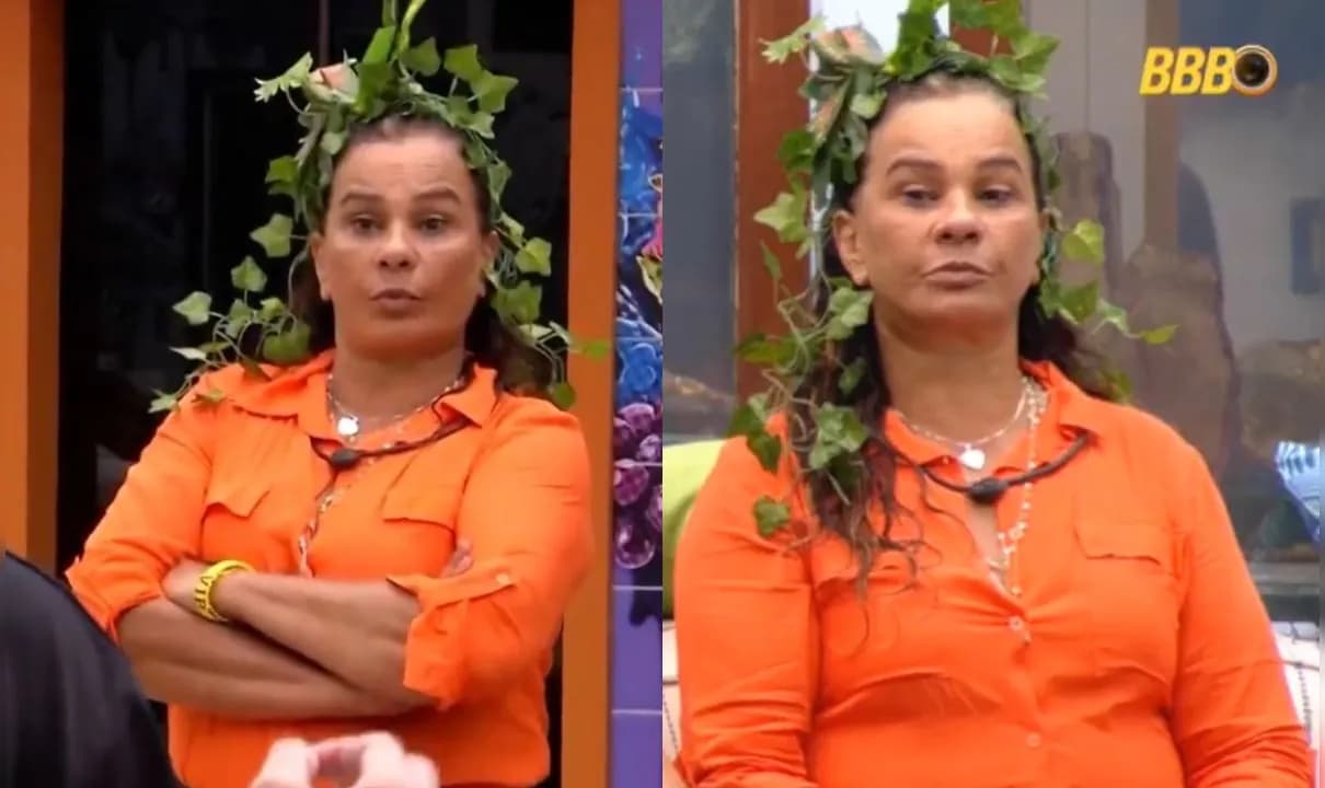 Solange Couto acredita em teoria de que será eliminada do 'BBB 26' nesta terça (27).