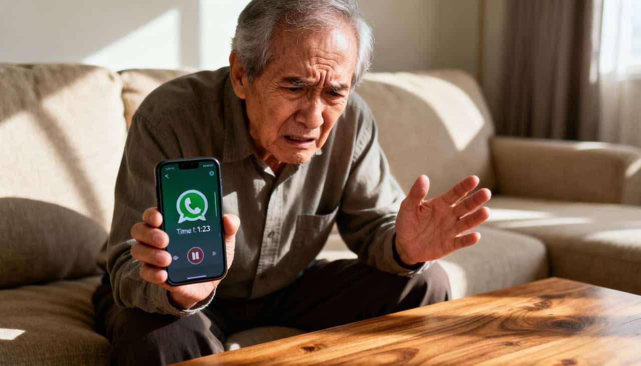 O sucesso desse golpe reside no impacto emocional que a voz de um ente querido causa
