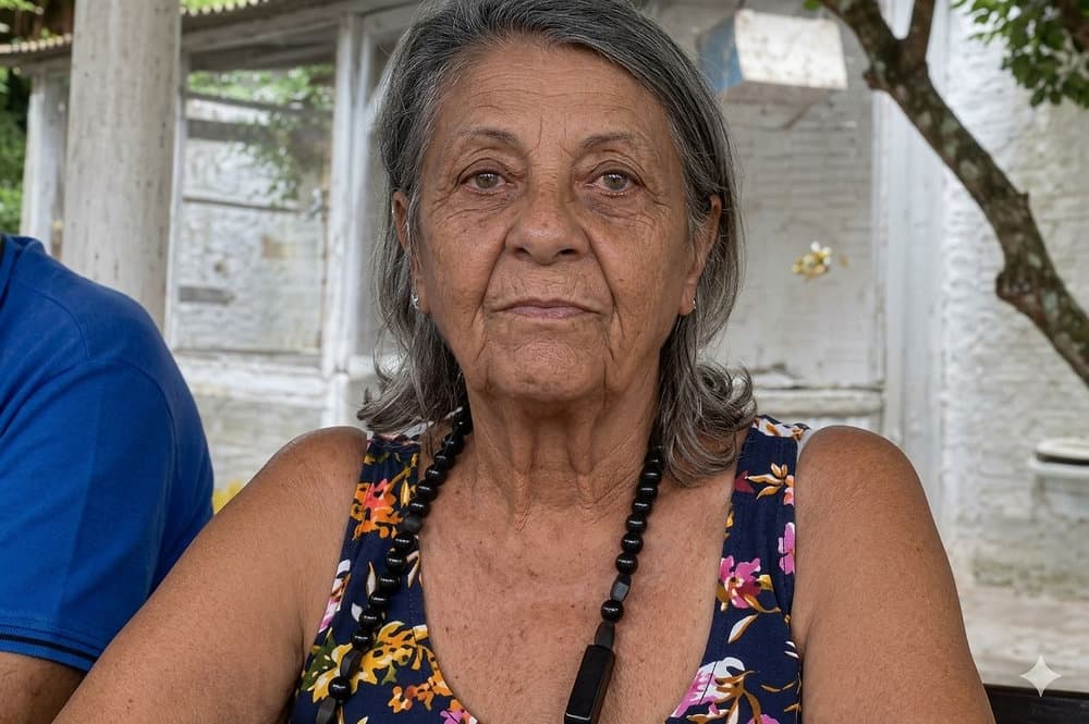 Fachada de creche municipal no sertão de Alagoas com crianças ao fundo
