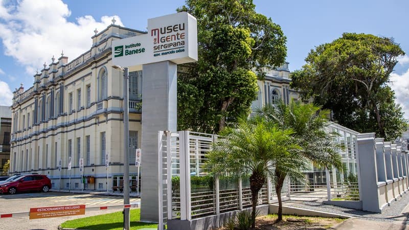 Fachada do Museu da Gente Sergipana em Aracaju durante a Semana Nacional de Museus