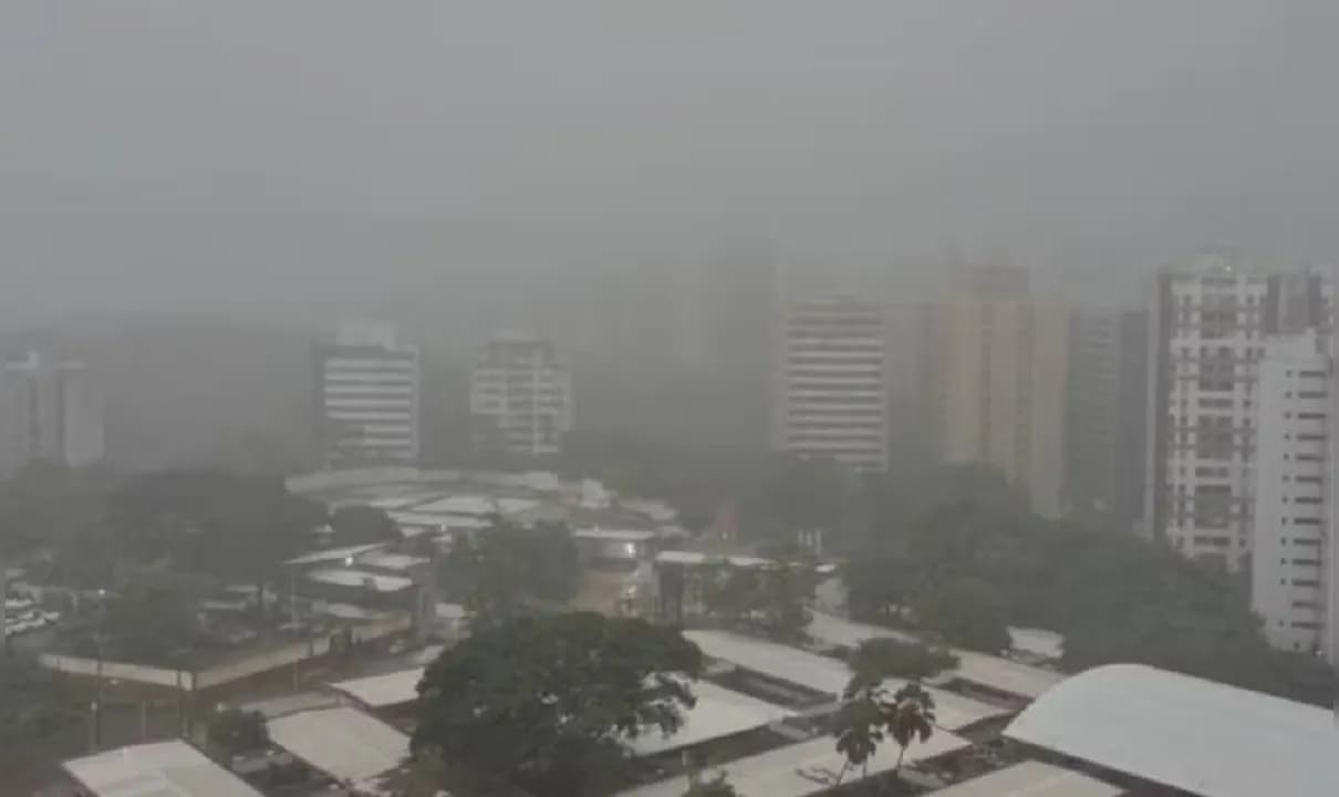 Chuva em Salvador.