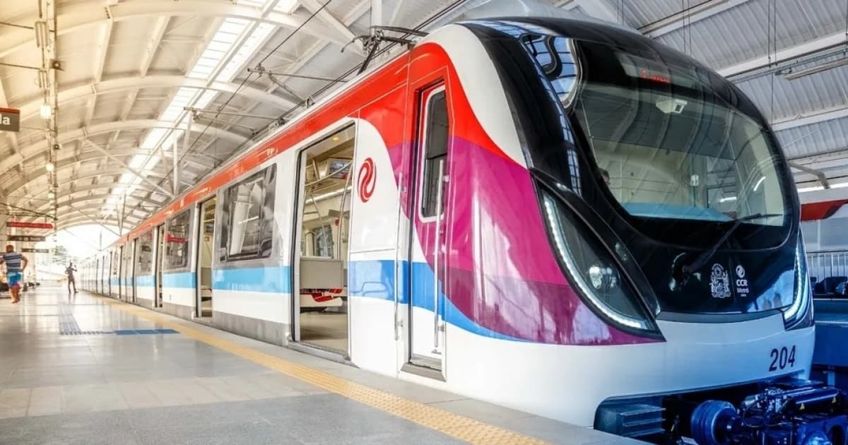 Foto: Divulgação/CCR Metrô Bahia