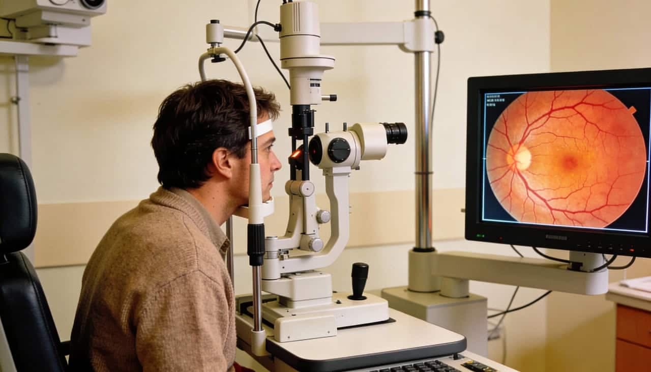 Uma foto da retina pode revelar riscos cardíacos antes mesmo dos primeiros sintomas aparecerem - (Imagem gerada por
inteligência artificial-ChatGPT/Olhar Digital)