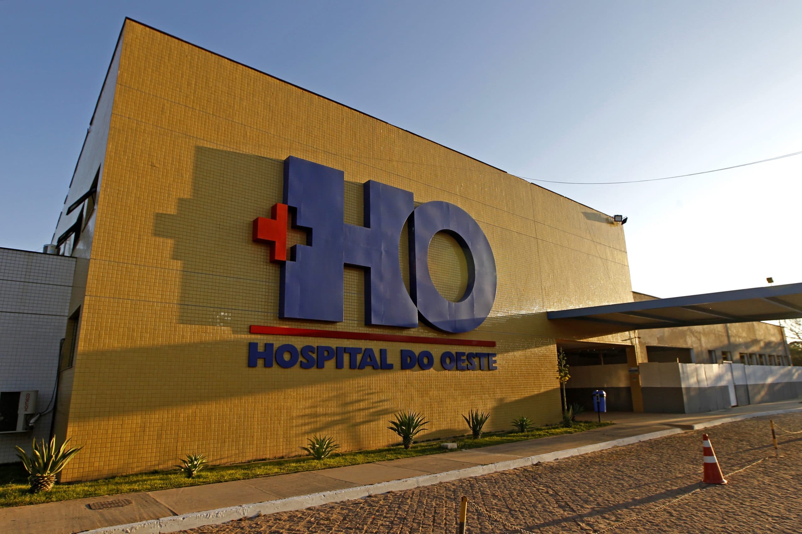 Fachada do Hospital do Oeste em Barreiras, Bahia