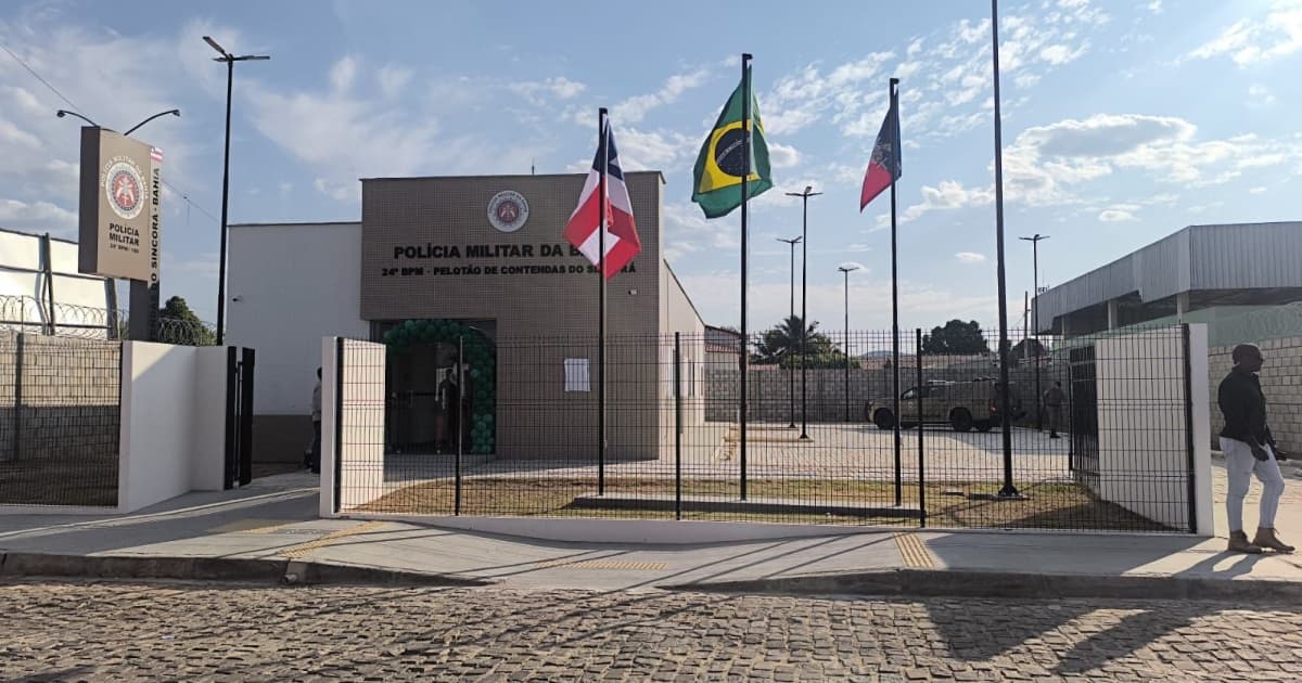 Delegacia da cidade | Foto: Reprodução / Ascom / PC-BA
