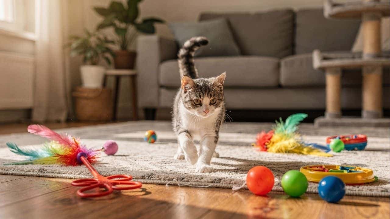 Estímulos precoces ajudam a formar gatos mais confiantes e emocionalmente resilientes – Imagem gerada por inteligência artificial. (ChatGPT/Olhar Digital)