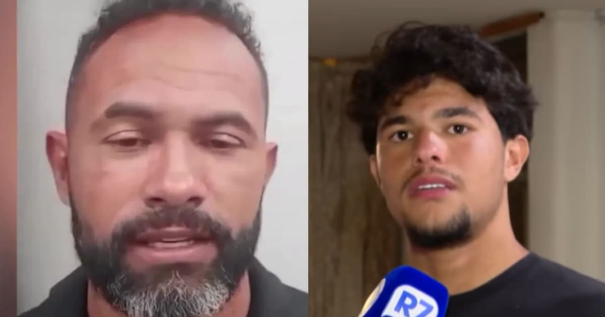 Foto 1: Reprodução/Redes sociais | Foto 2: Reprodução/Record
