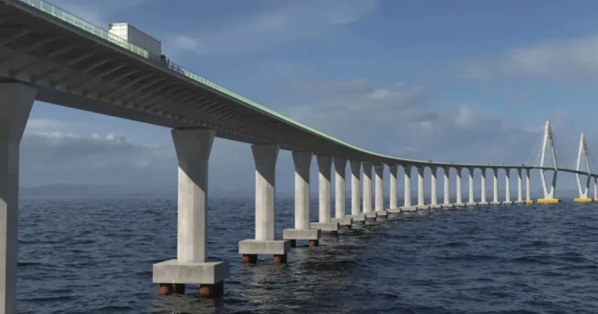 Foto: Reprodução / Consórcio Ponte Salvador-Itaparica