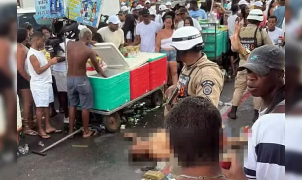 Homem morre e outras sete pessoas ficam feridas após ataque a tiros no percurso da Lavagem do Bonfim.