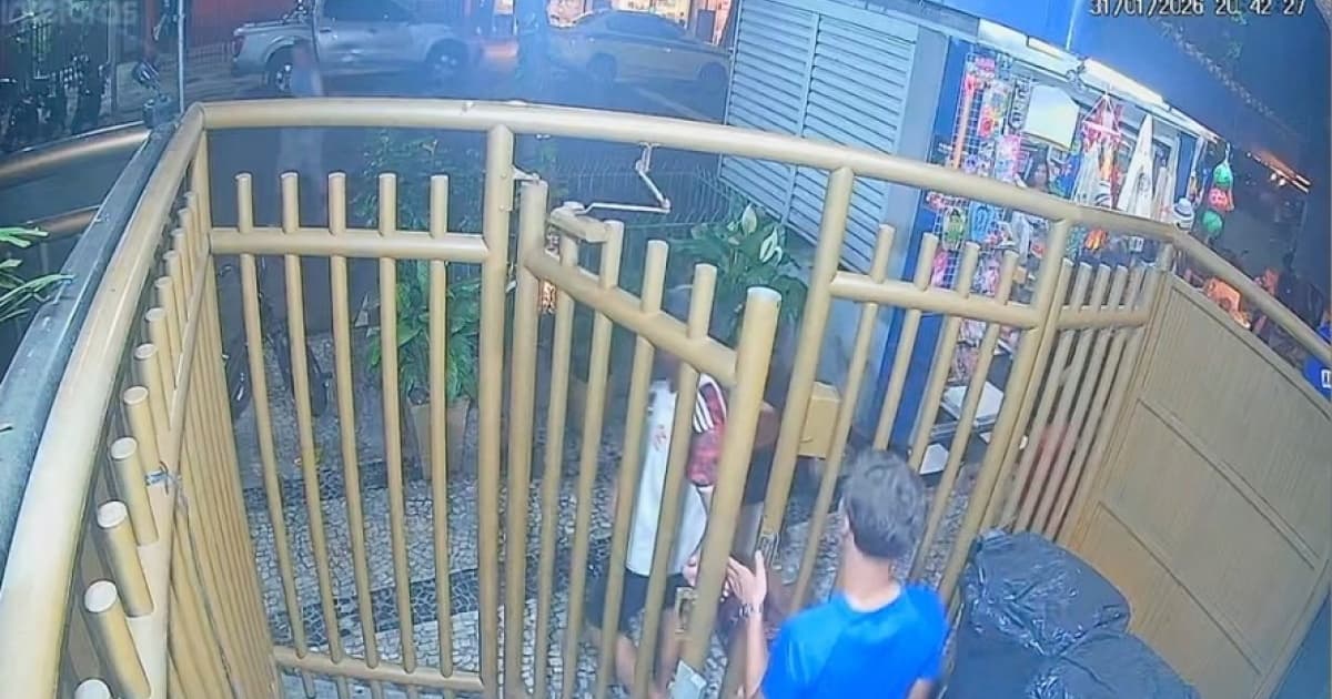 Foto: Reprodução / Câmera de Segurança