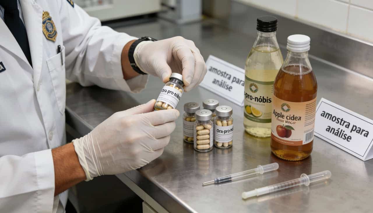 A Anvisa age quando identifica suplementos sem registro, ingredientes não avaliados, erros de rotulagem ou promessas terapêuticas não autorizadas