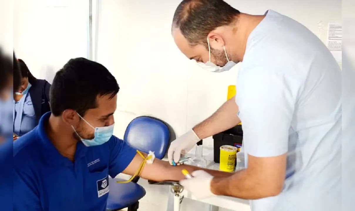 Mutirão de exame de sangue acontece neste sábado, em Engenheiro Passos, distrito de Resende.