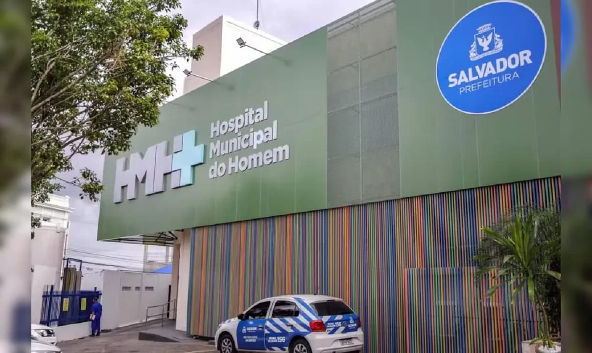 Hospital Municipal do Homem, em Salvador.