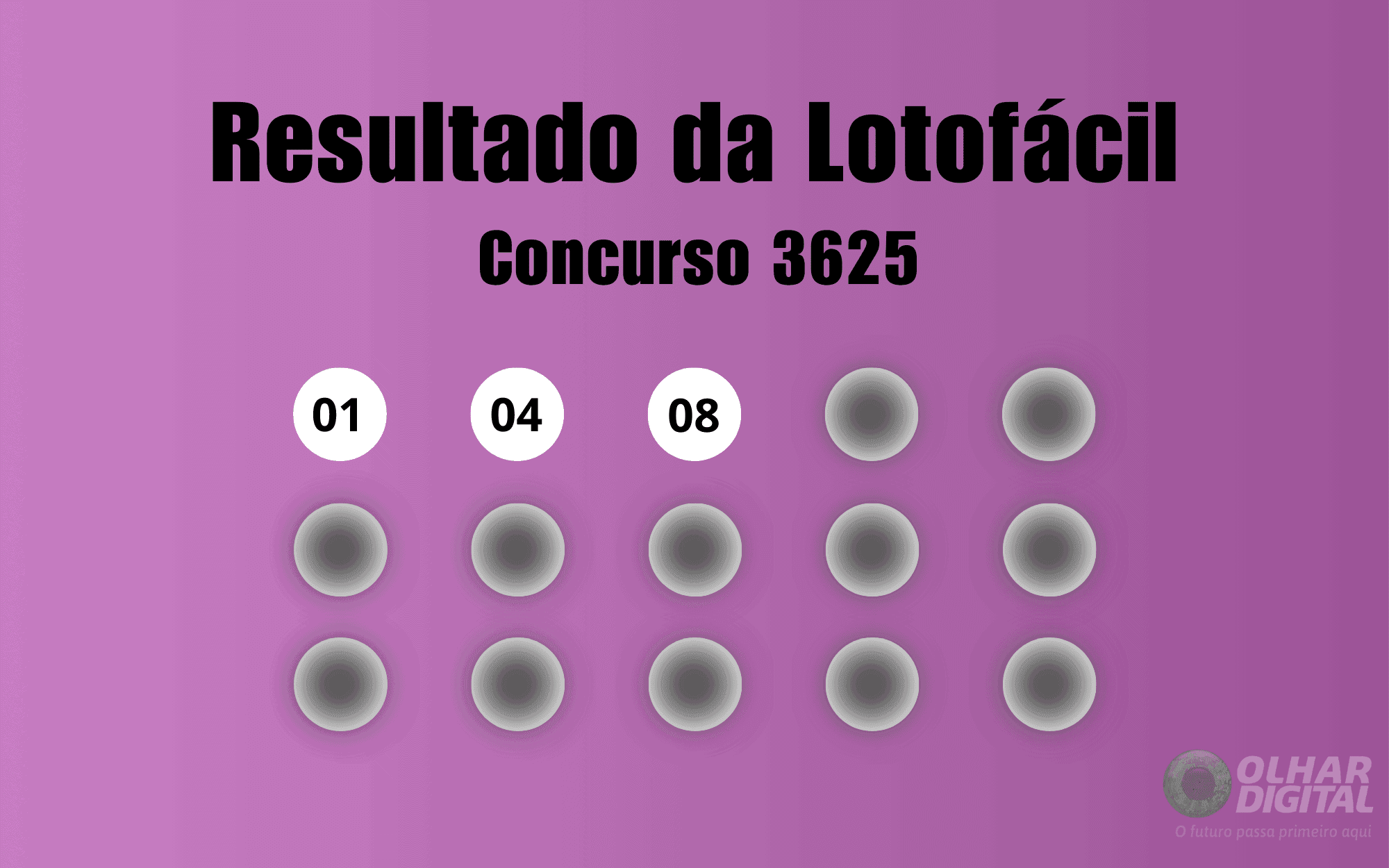Veja na matéria os números sorteados do concurso 3625 da Quina (Imagem: Olhar Digital)