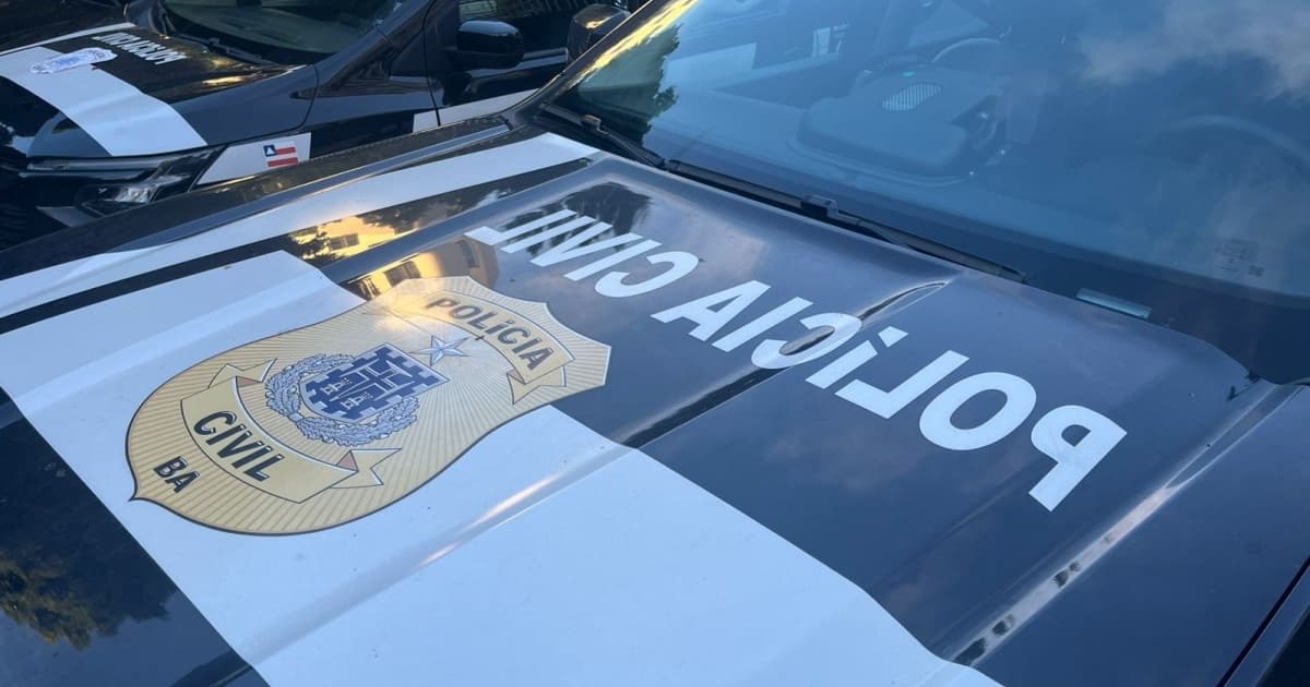 Viatura da Polícia Civil da Bahia em operação na zona rural