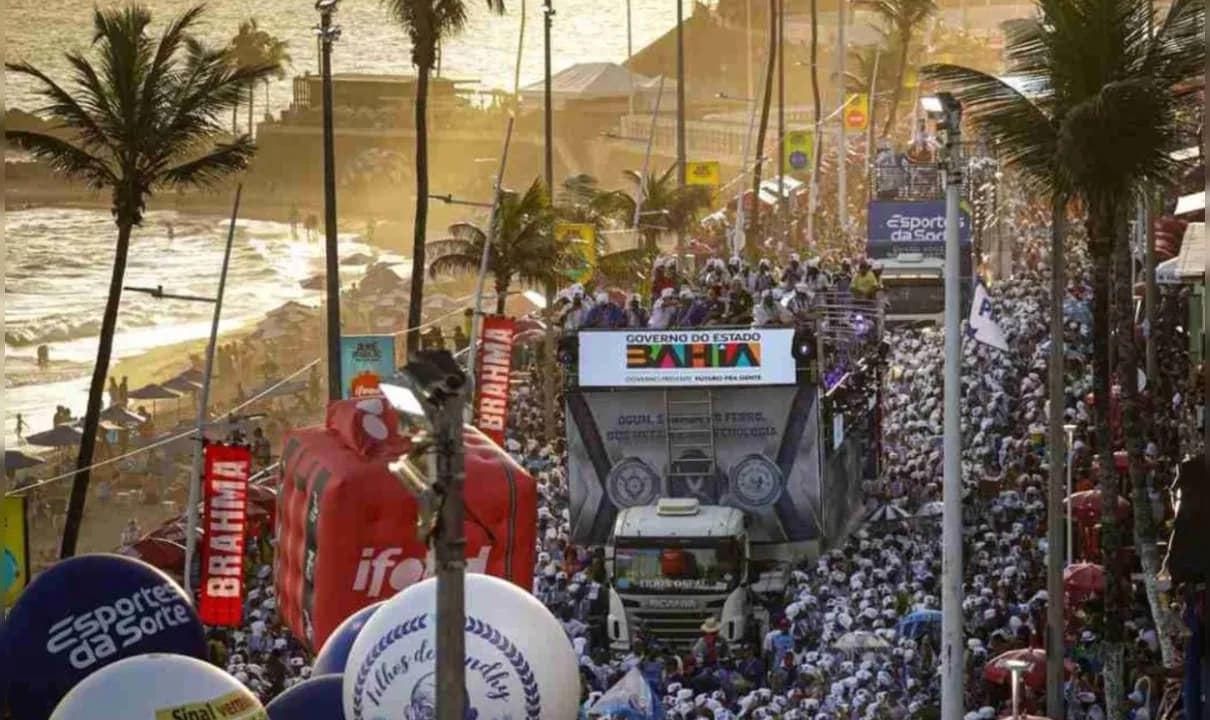 Suspeito e vítima estavam em camarote do circuito Barra-Ondina; vítima é da Suíça.