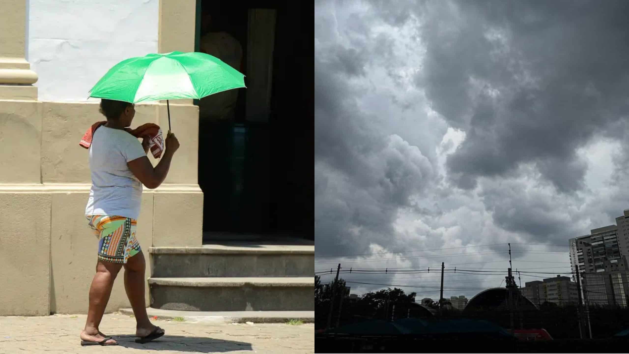(Imagem: Tomaz Silva - Agência Brasil / Reprodução - Climatempo)