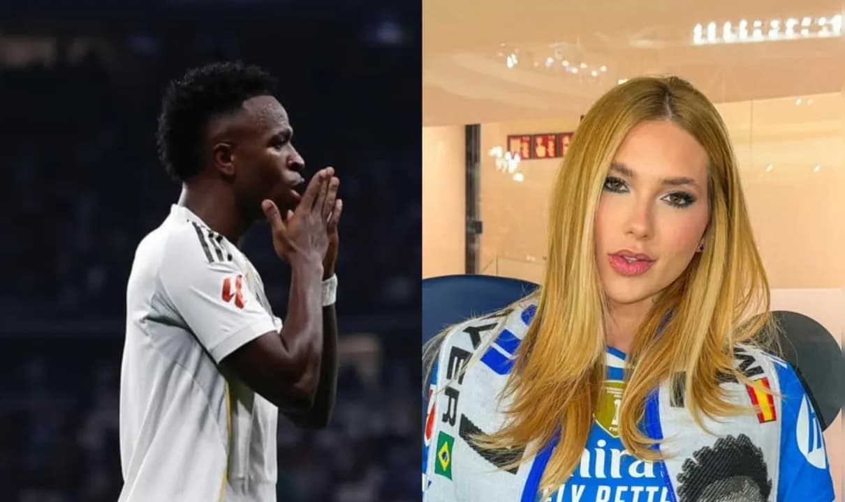 Jogador e influenciadora completam um mês de namoro nesta sexta-feira (28). 
