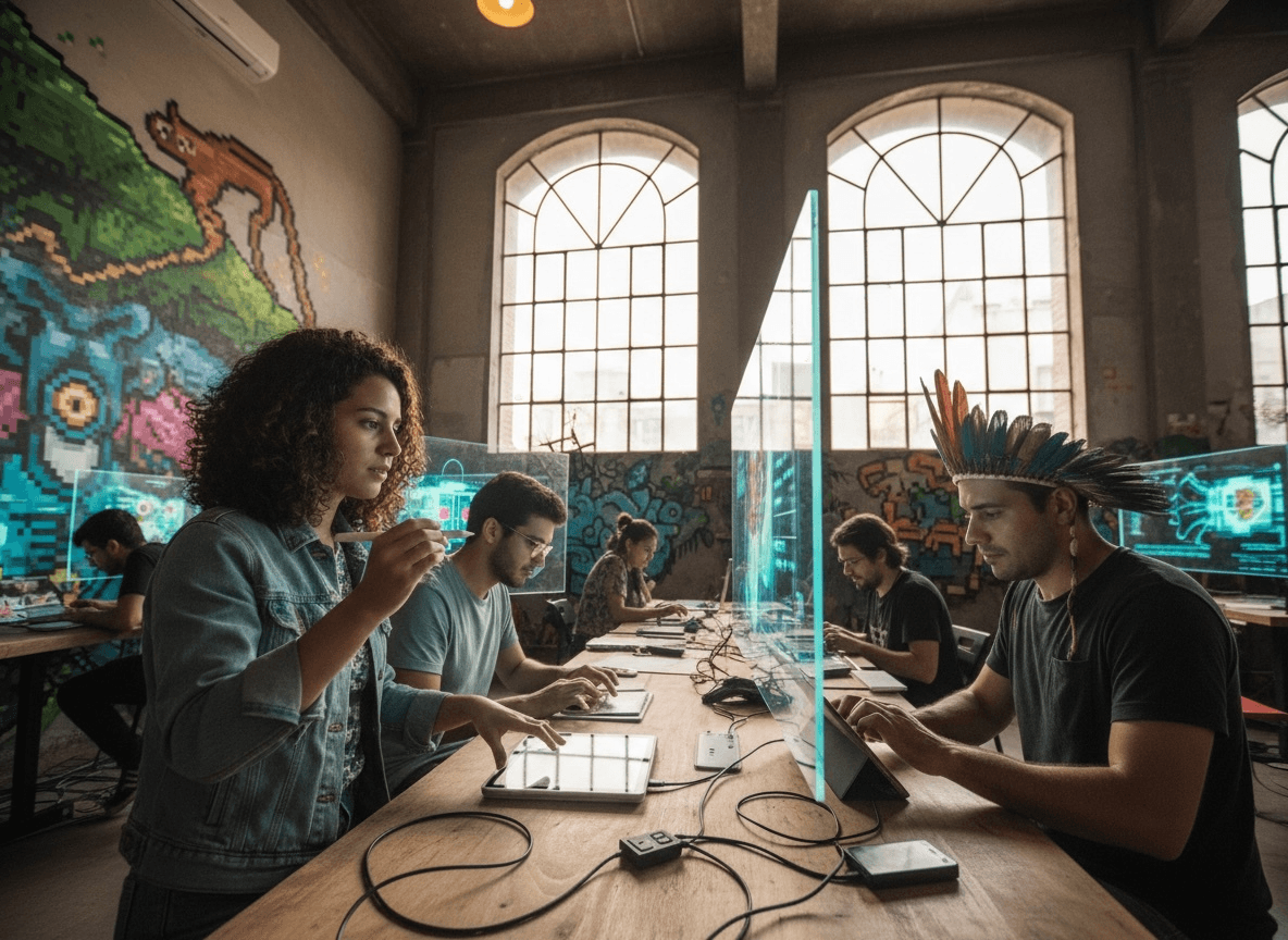 Como a Arte Digital Está Mudando o Cenário Criativo Brasileiro
