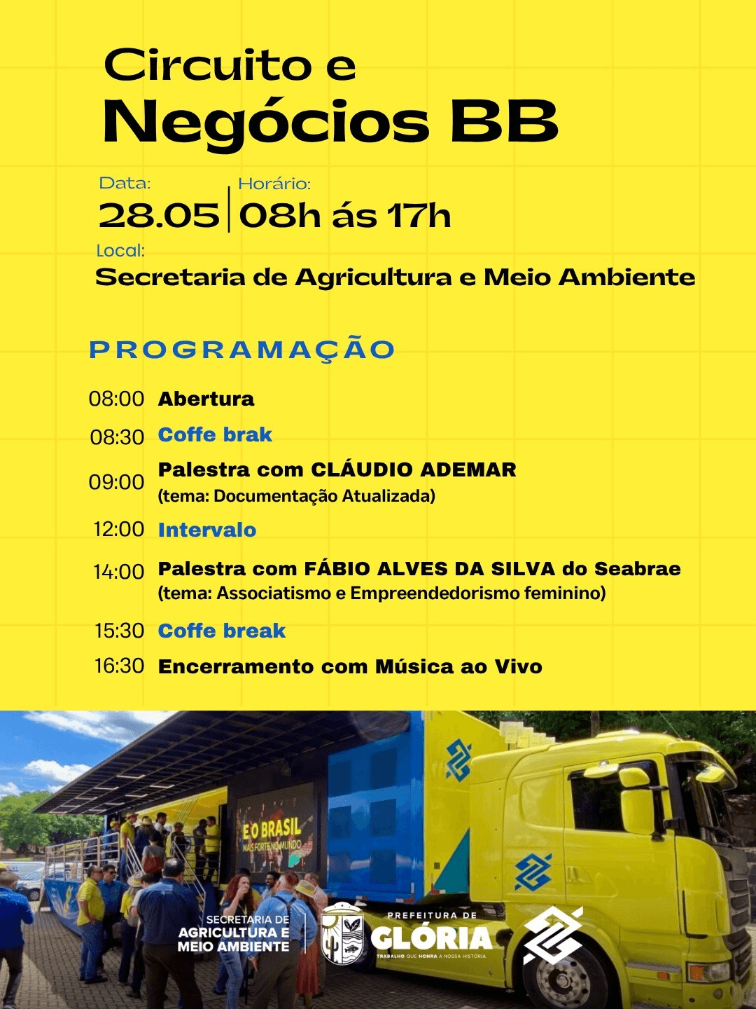 Imagem: ASCOM/Glória-BA