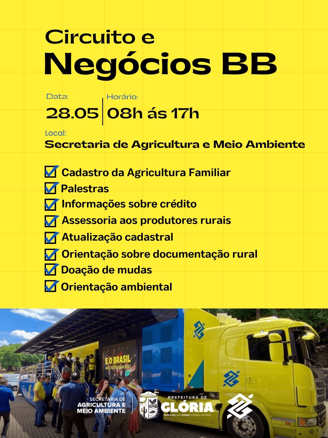 Imagem: ASCOM/Glória-BA