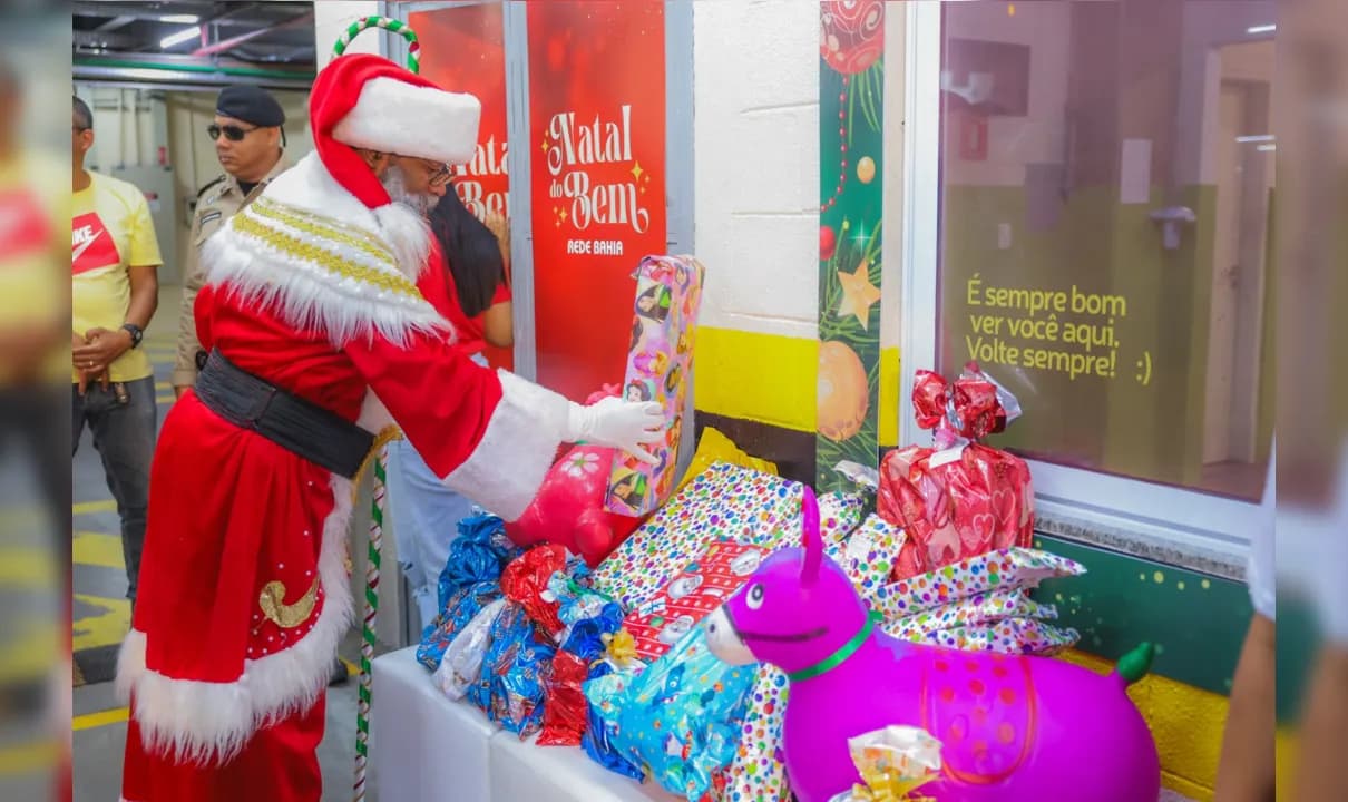 Rede Bahia dá início ao ‘Natal do Bem’ e mobiliza o estado em campanha.